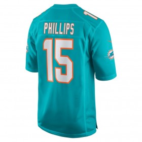 Miesten Miami Dolphins NFL Pelipaita Jaelan Phillips 15 Nike Aqua 2021 NFL Draft